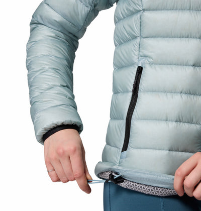 2086071-Arctic Crest™ Down Hooded Jacket-COLUMBIA