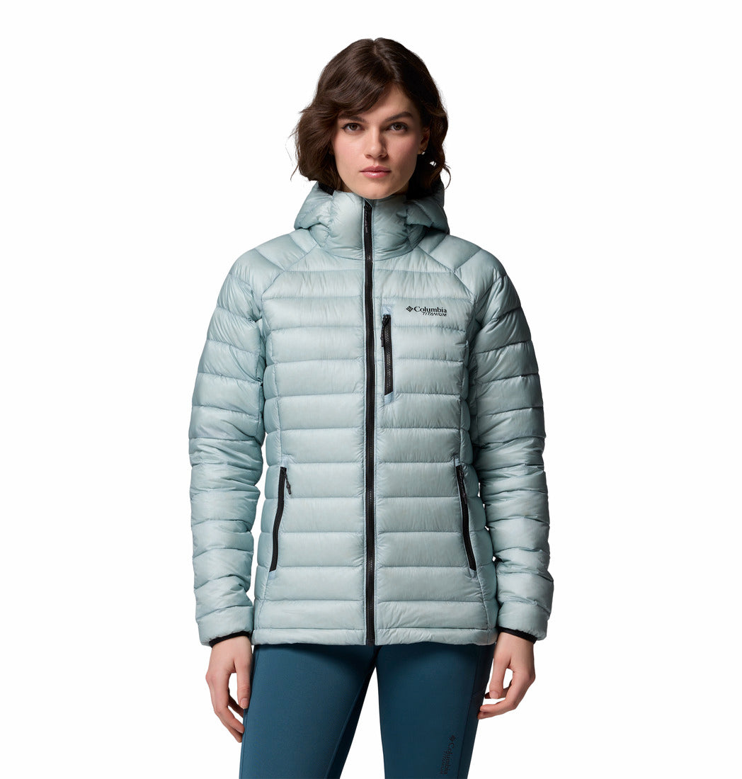 2086071-Arctic Crest™ Down Hooded Jacket-COLUMBIA