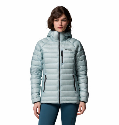 2086071-Arctic Crest™ Down Hooded Jacket-COLUMBIA