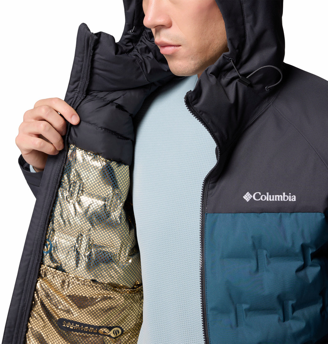 2086111-Grand Trek™ III Down Hooded Jacket-COLUMBIA