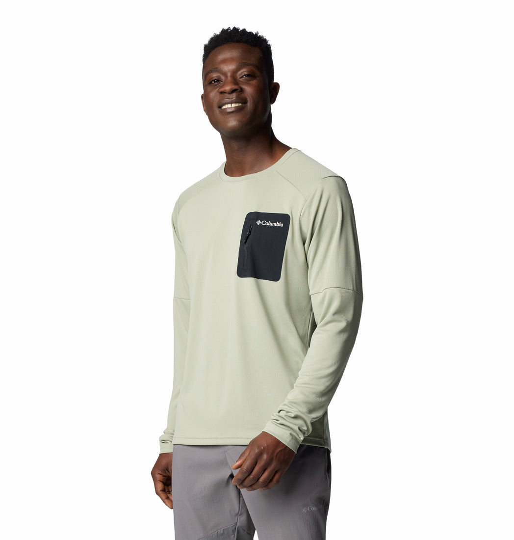 2095611-Columbia Tech™ Knit Long Sleeve Crew-COLUMBIA