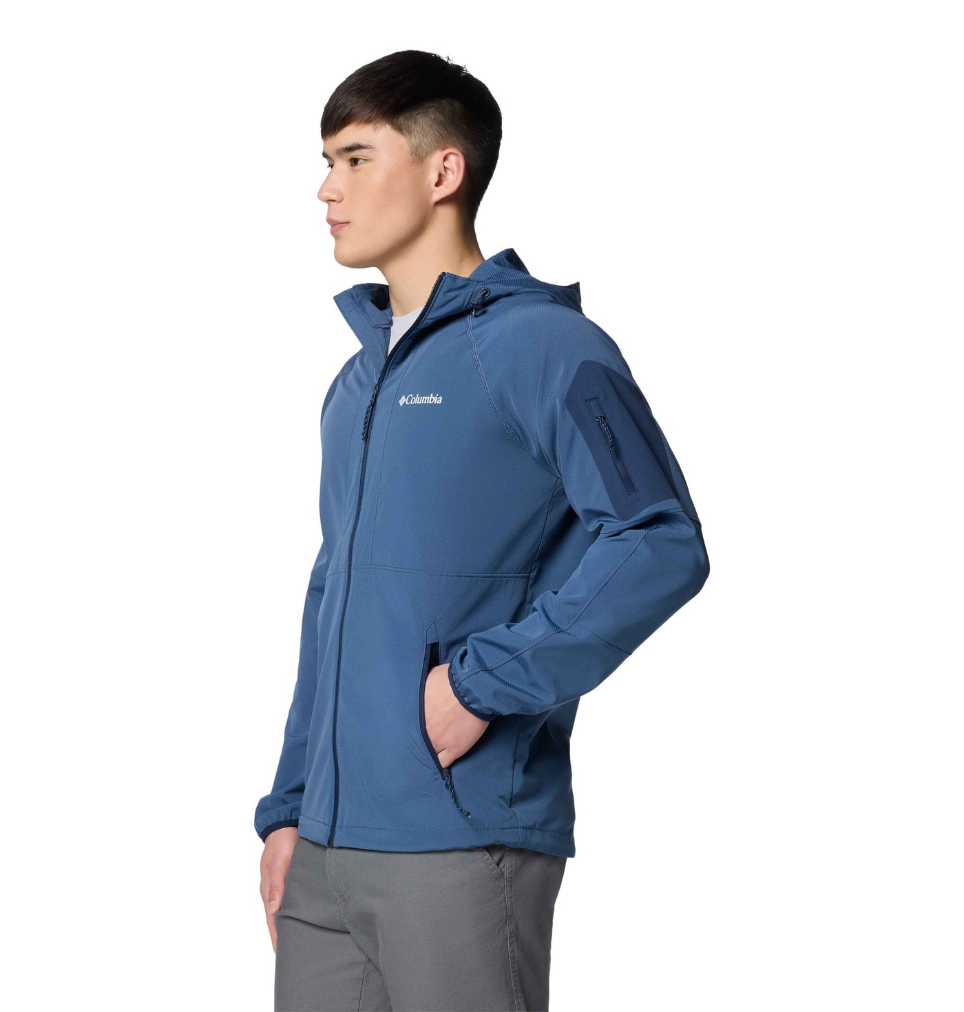 2117211-TALL HEIGHTS™ II HOODED SOFTSHELL-COLUMBIA