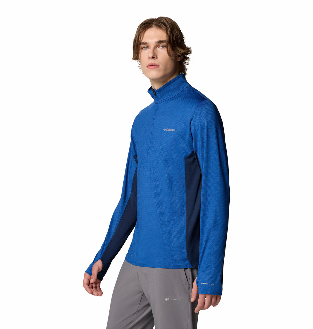 2118671-THREE PITCH™ HALF ZIP-COLUMBIA