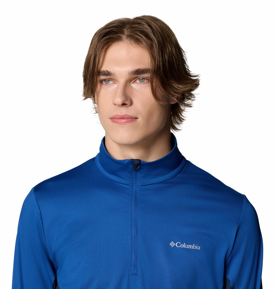 2118671-THREE PITCH™ HALF ZIP-COLUMBIA