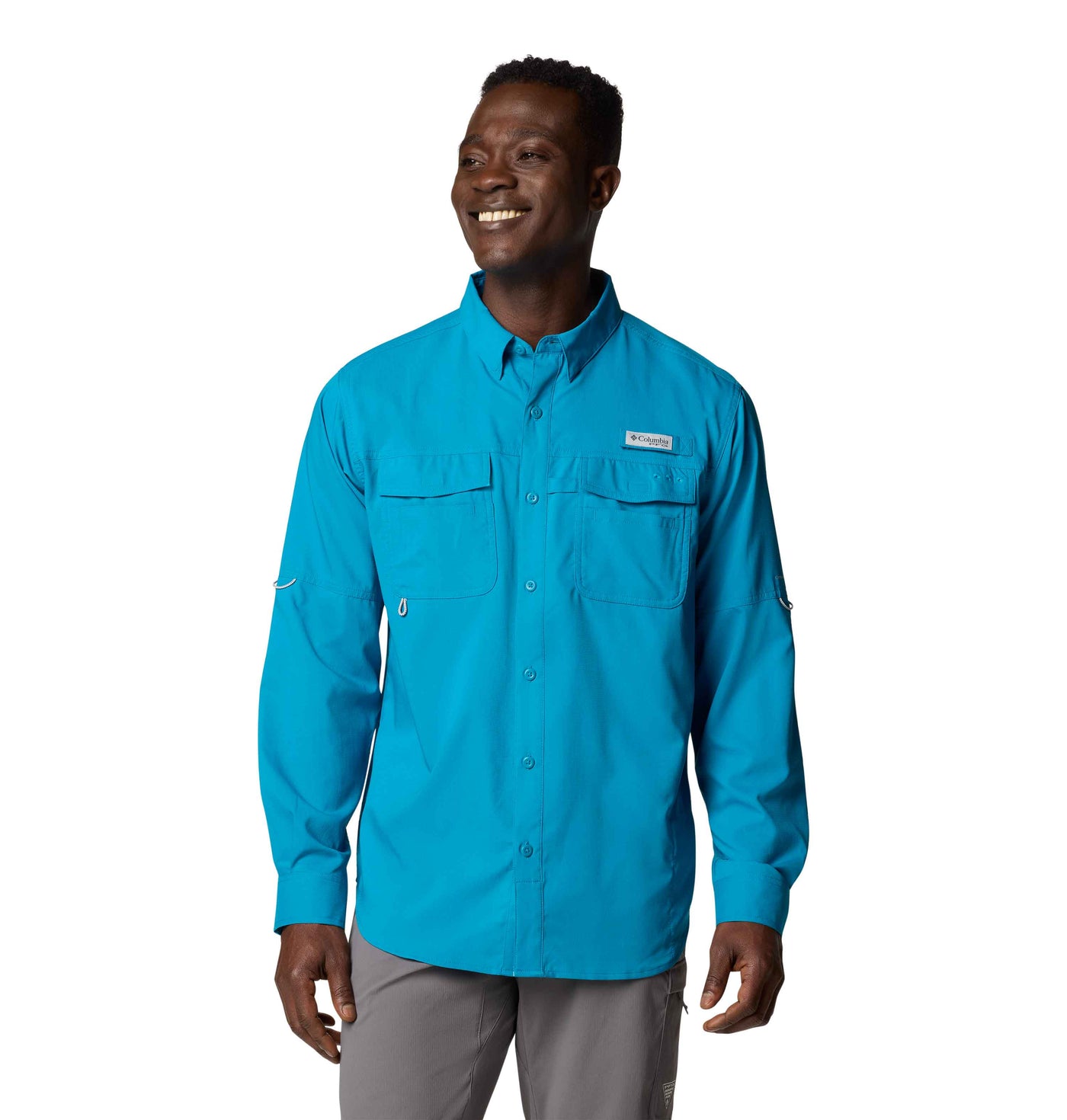 2120221-Blood and Guts™ V LS Shirt-COLUMBIA
