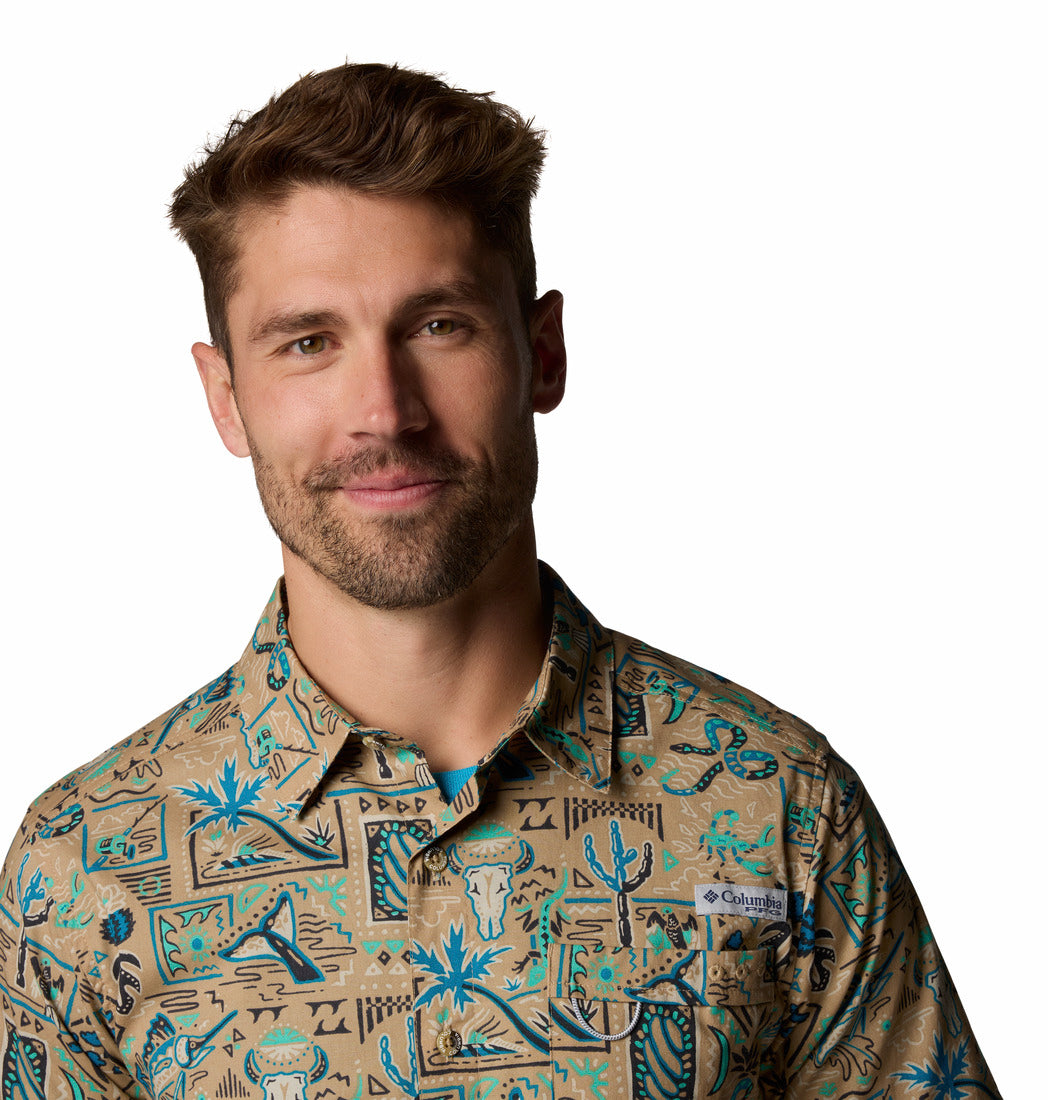 2120801-Wild Cast™ Camp Shirt-COLUMBIA