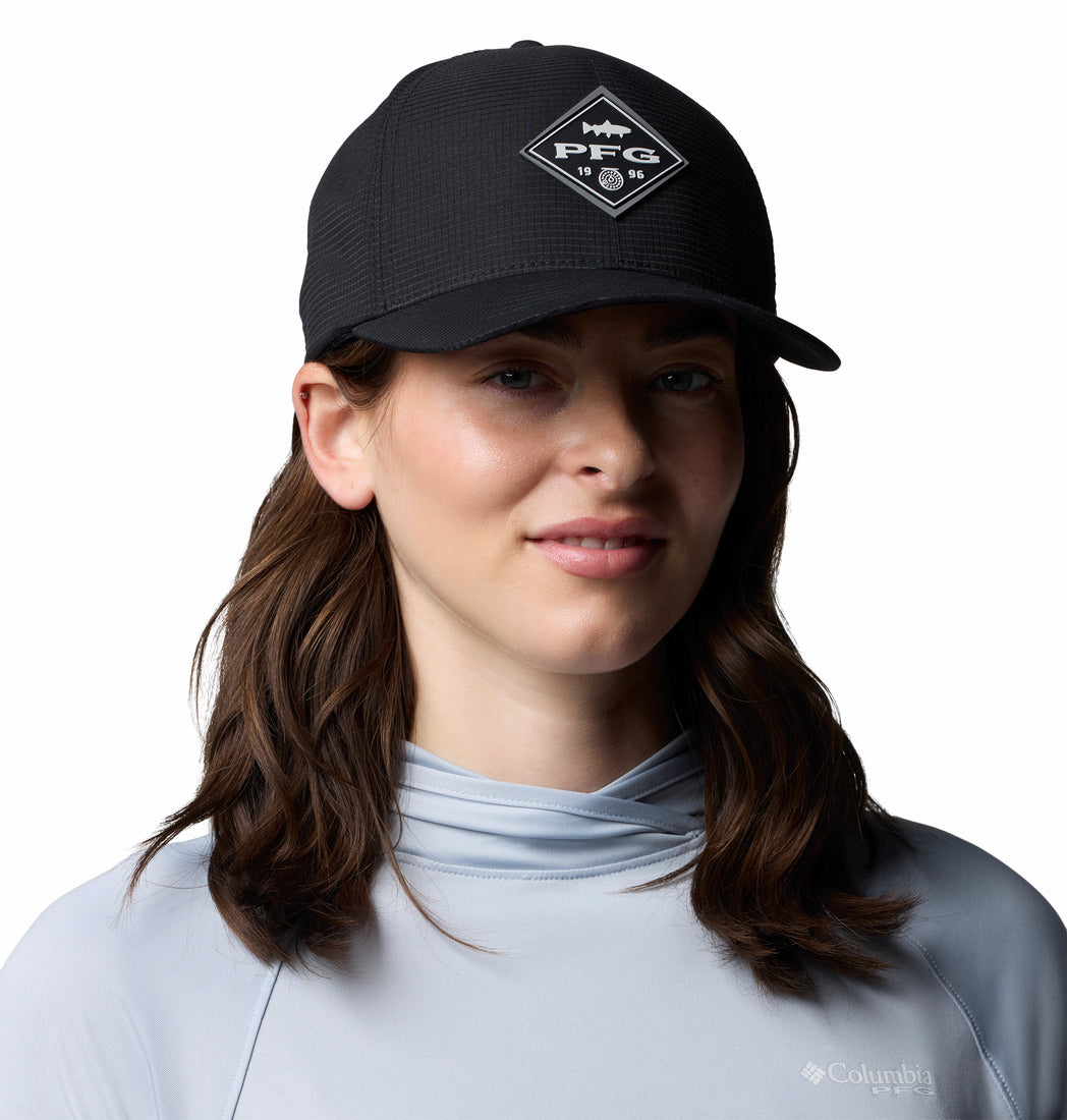 2124321-PFG Island Angler™ Stretch Fit Ball Cap-COLUMBIA