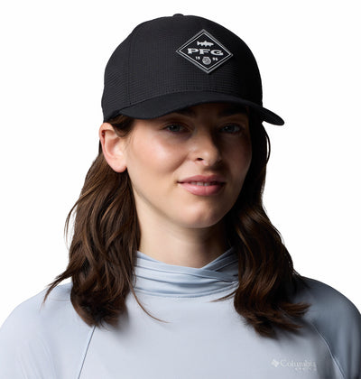 2124321-PFG Island Angler™ Stretch Fit Ball Cap-COLUMBIA