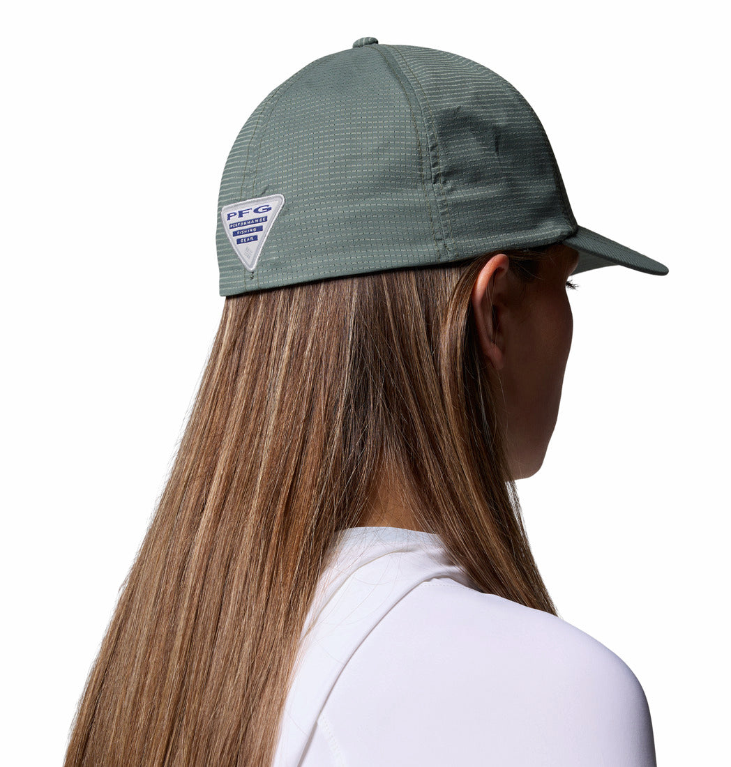 2124321-PFG Island Angler™ Stretch Fit Ball Cap-COLUMBIA