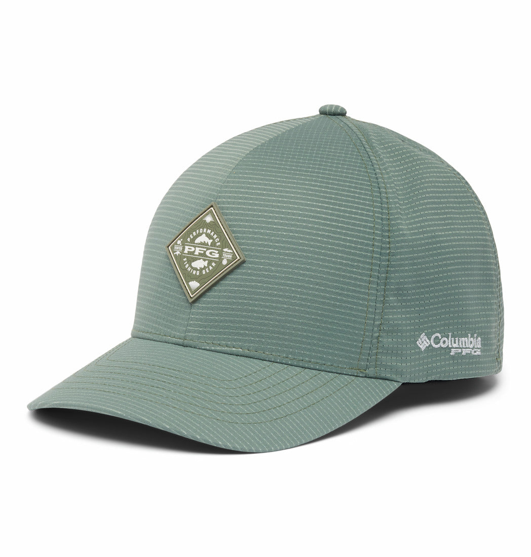 2124321-PFG Island Angler™ Stretch Fit Ball Cap-COLUMBIA