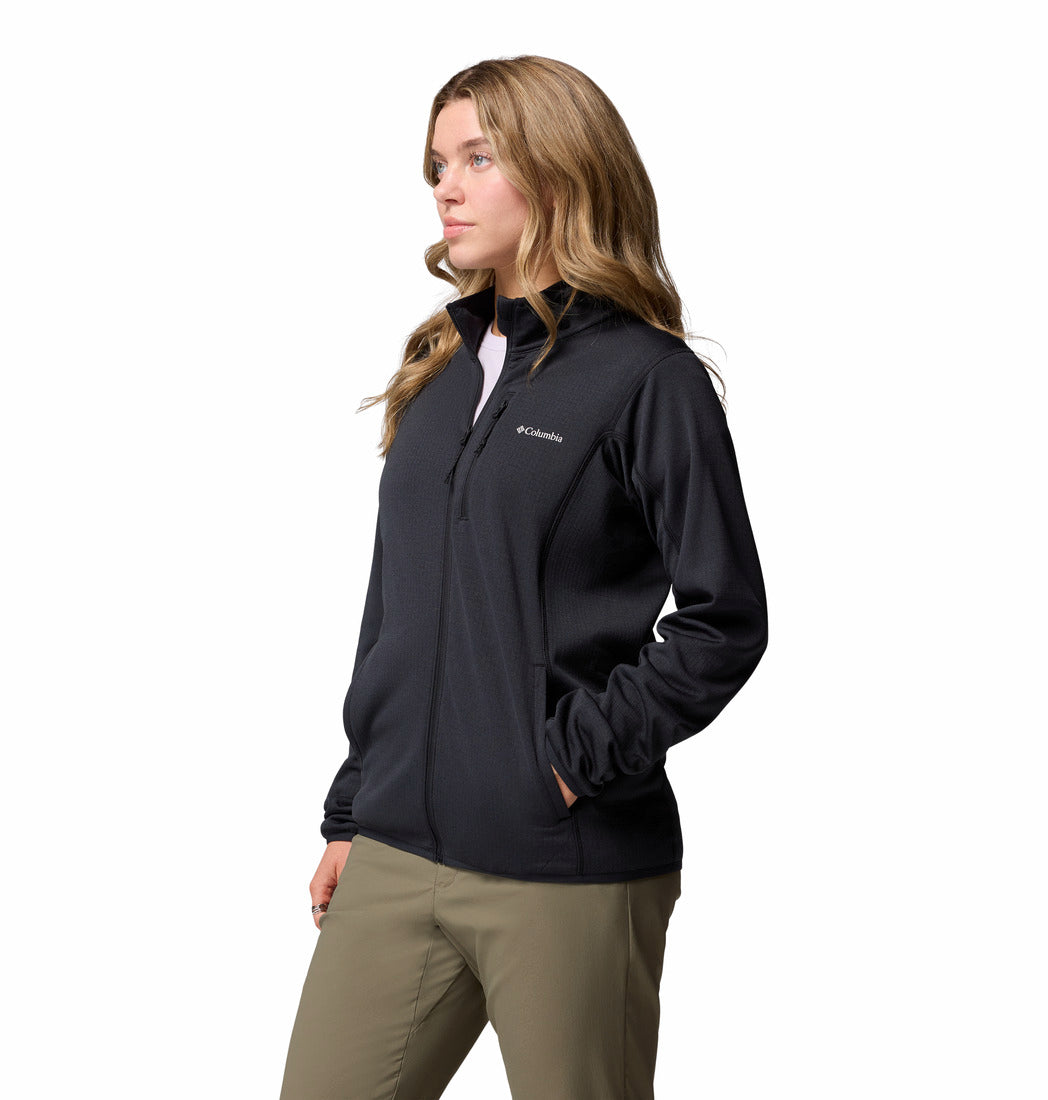 2136231-Essential Hike™ Grid Fleece Full Zip-COLUMBIA