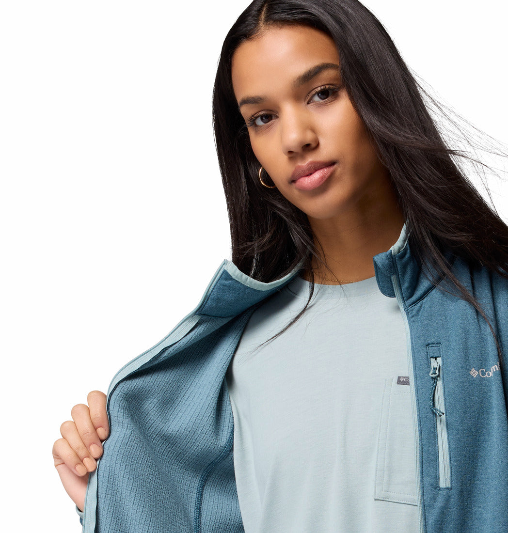 Essential Hike™ Grid Fleece Full Zip – Columbia Sportswear Panamá