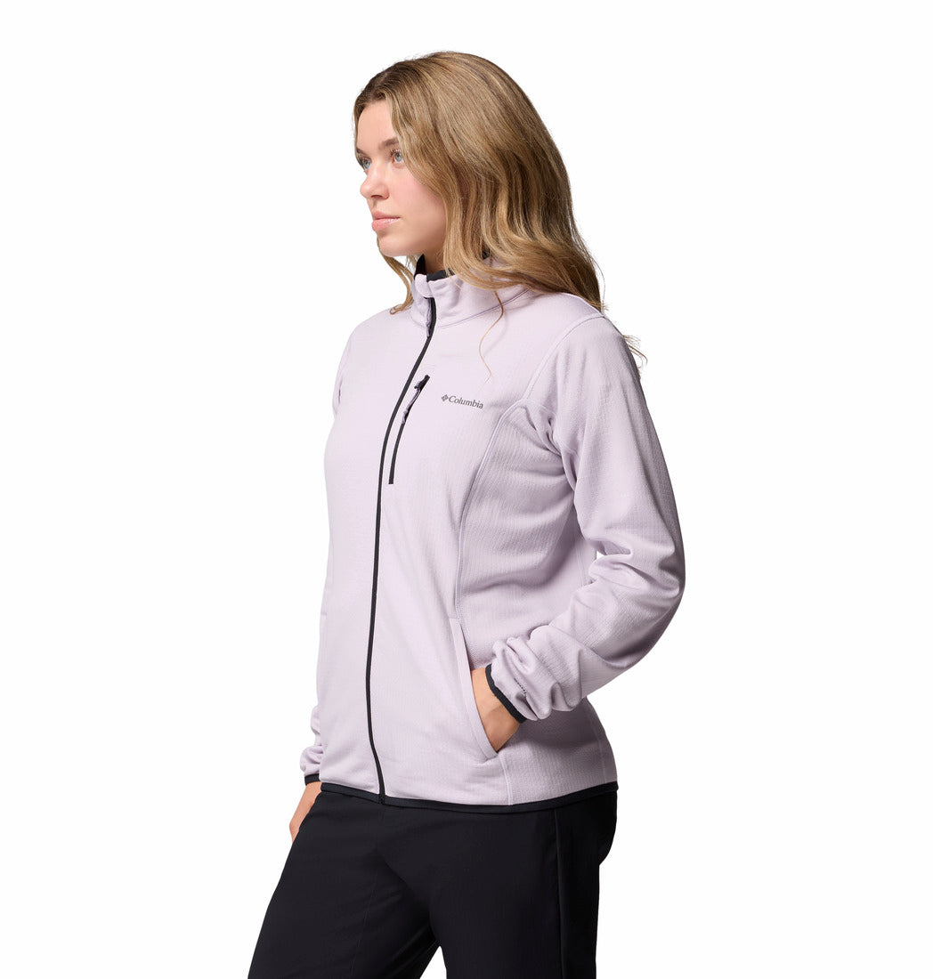 2136231-Essential Hike™ Grid Fleece Full Zip-COLUMBIA