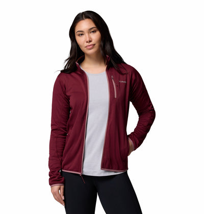 2136231-Essential Hike™ Grid Fleece Full Zip-COLUMBIA