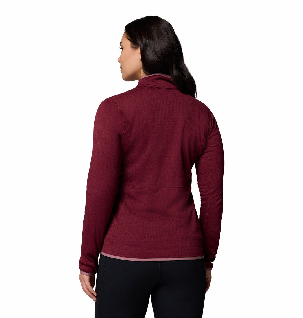 2136231-Essential Hike™ Grid Fleece Full Zip-COLUMBIA
