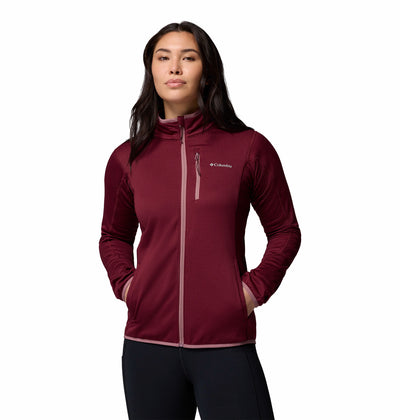 2136231-Essential Hike™ Grid Fleece Full Zip-COLUMBIA