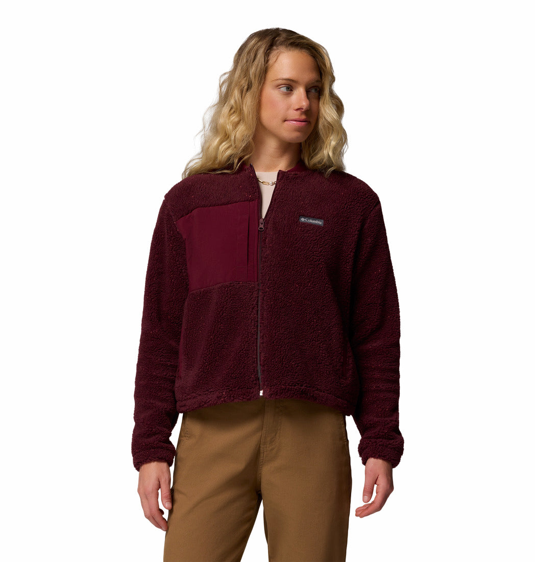 2136261-Stellar Path™ Fleece Bomber Full Zip-COLUMBIA