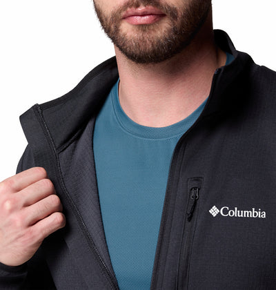 2136841-Essential Hike™ Grid Fleece Full Zip-COLUMBIA