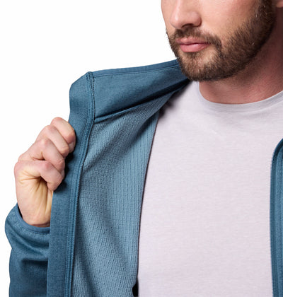 2136841-Essential Hike™ Grid Fleece Full Zip-COLUMBIA