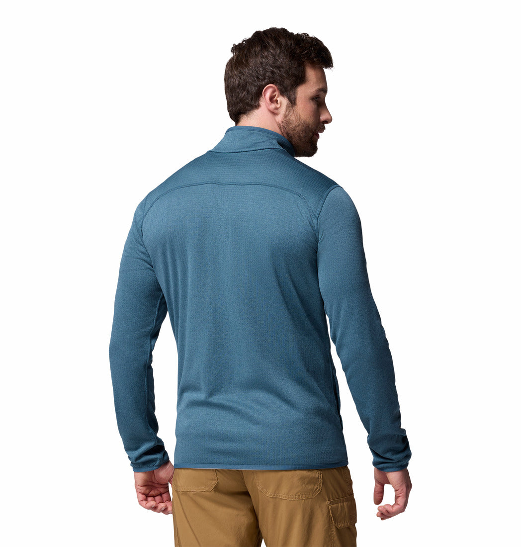 2136841-Essential Hike™ Grid Fleece Full Zip-COLUMBIA