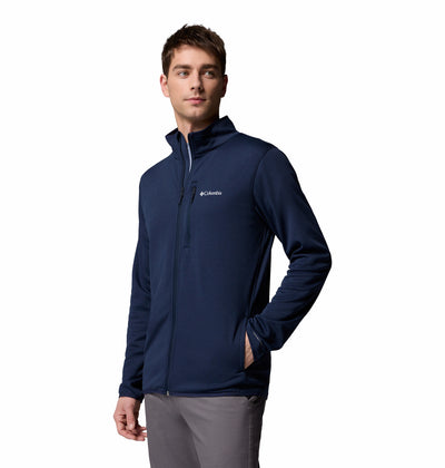 2136841-Essential Hike™ Grid Fleece Full Zip-COLUMBIA