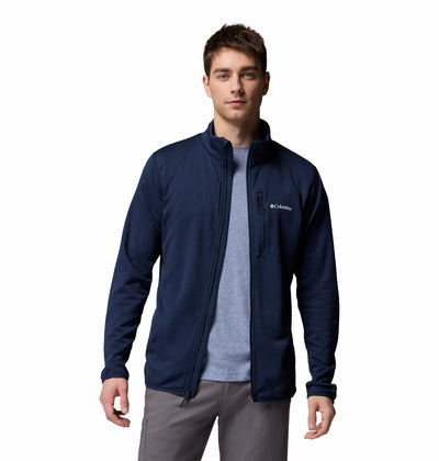 2136841-Essential Hike™ Grid Fleece Full Zip-COLUMBIA