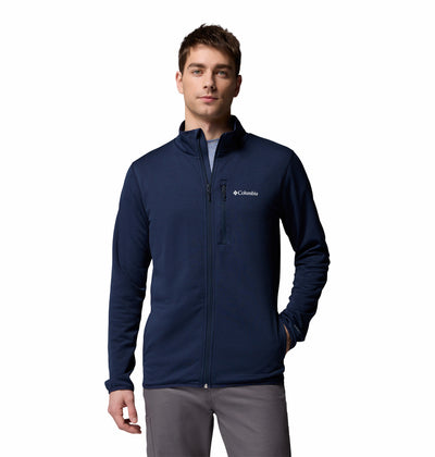 2136841-Essential Hike™ Grid Fleece Full Zip-COLUMBIA