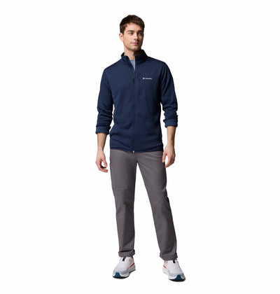2136841-Essential Hike™ Grid Fleece Full Zip-COLUMBIA