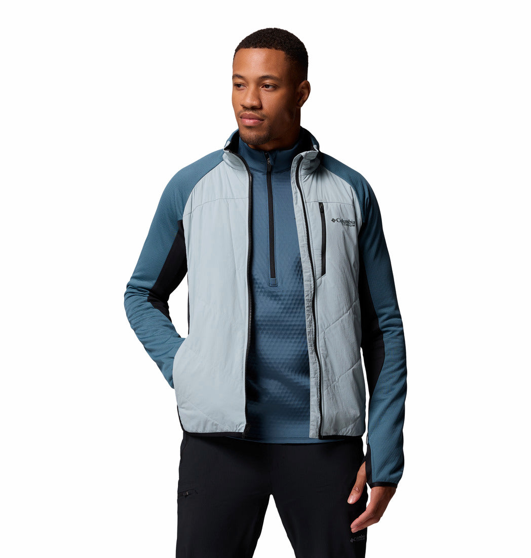 洋楽 HOODFACTOR Arctic Crest™ Hybrid Full Zip – Columbia Sportswear Panamá